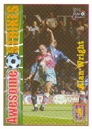 Alan Wright Aston Villa 1997/98 Futera Fans' Selection #56